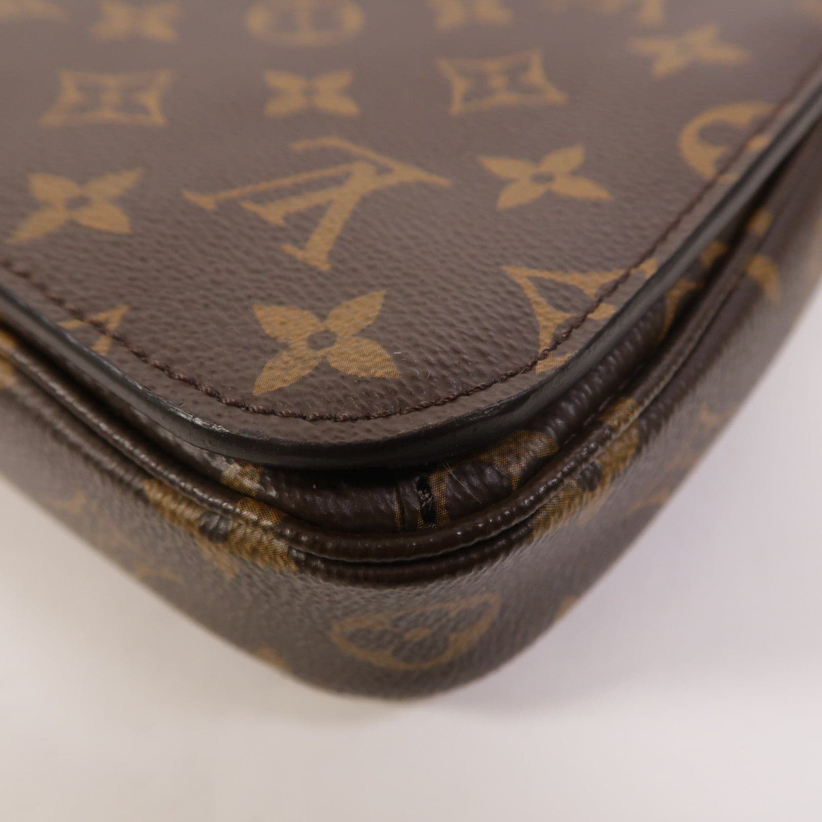 LOUIS VUITTON Pochette Metis M43991 2-Way Bag Coated Canvas