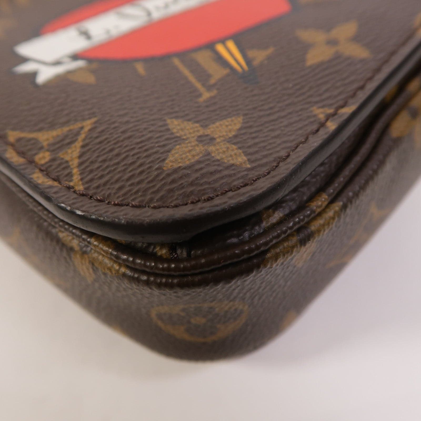 LOUIS VUITTON Pochette Metis M43991 2-Way Bag Coated Canvas