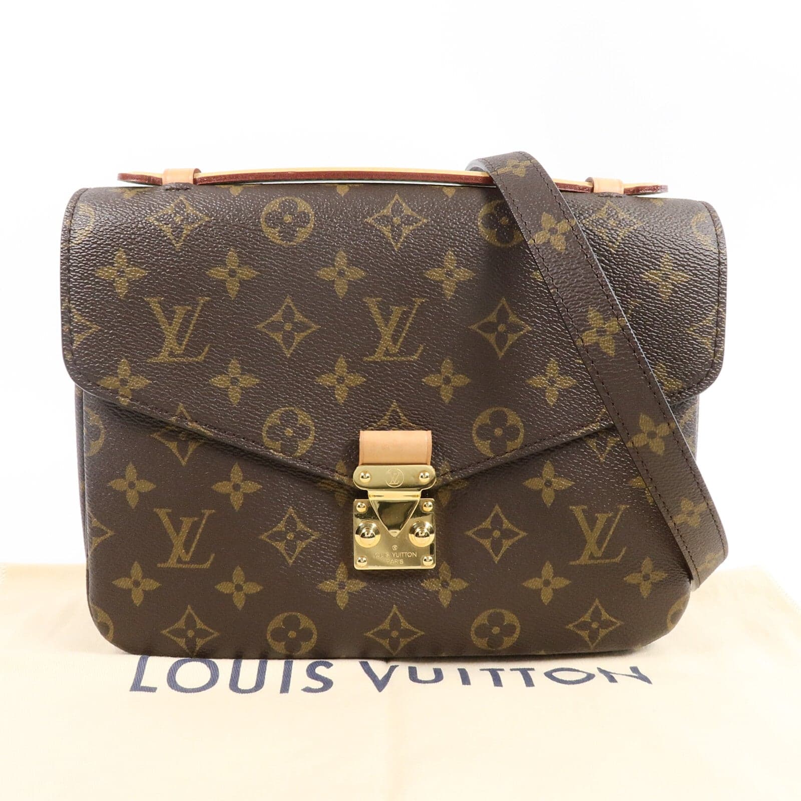 LOUIS VUITTON Pochette Metis M44875 2-Way Bag Coated Canvas