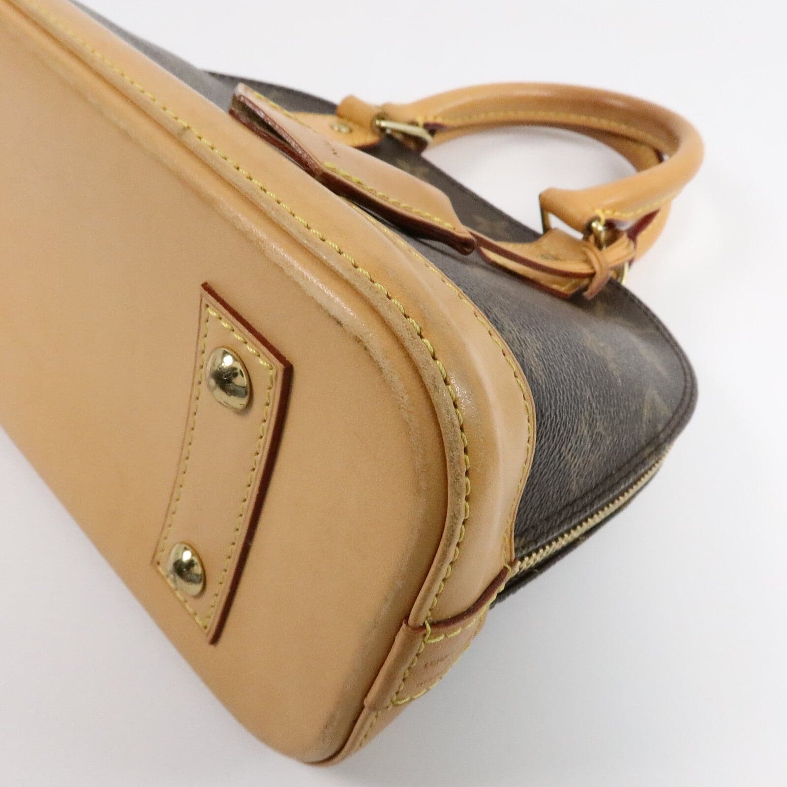 LOUIS VUITTON Alma M53152 2-Way Bag Coated Canvas