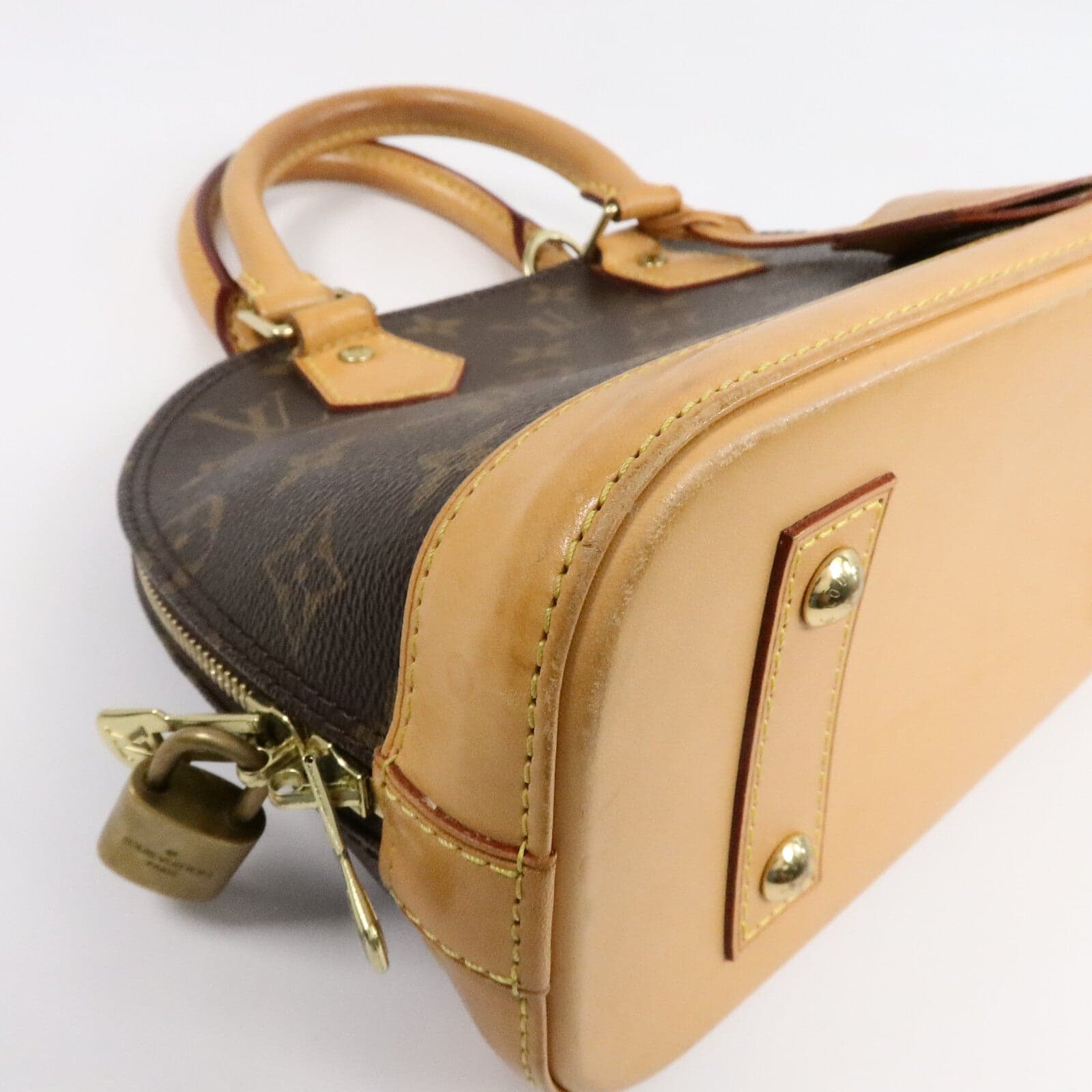 LOUIS VUITTON Alma M53152 2-Way Bag Coated Canvas