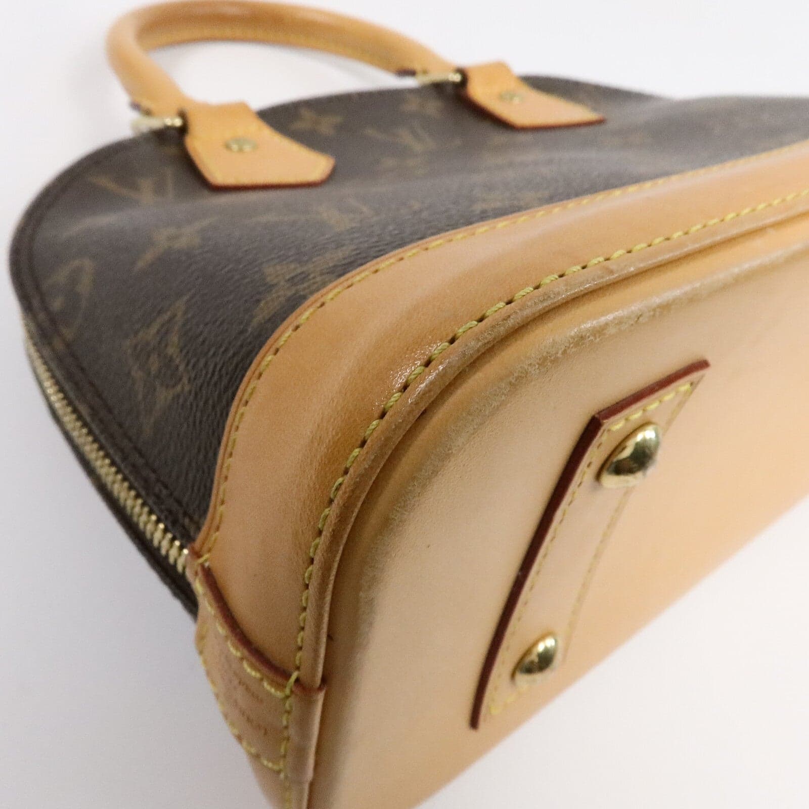 LOUIS VUITTON Alma M53152 2-Way Bag Coated Canvas
