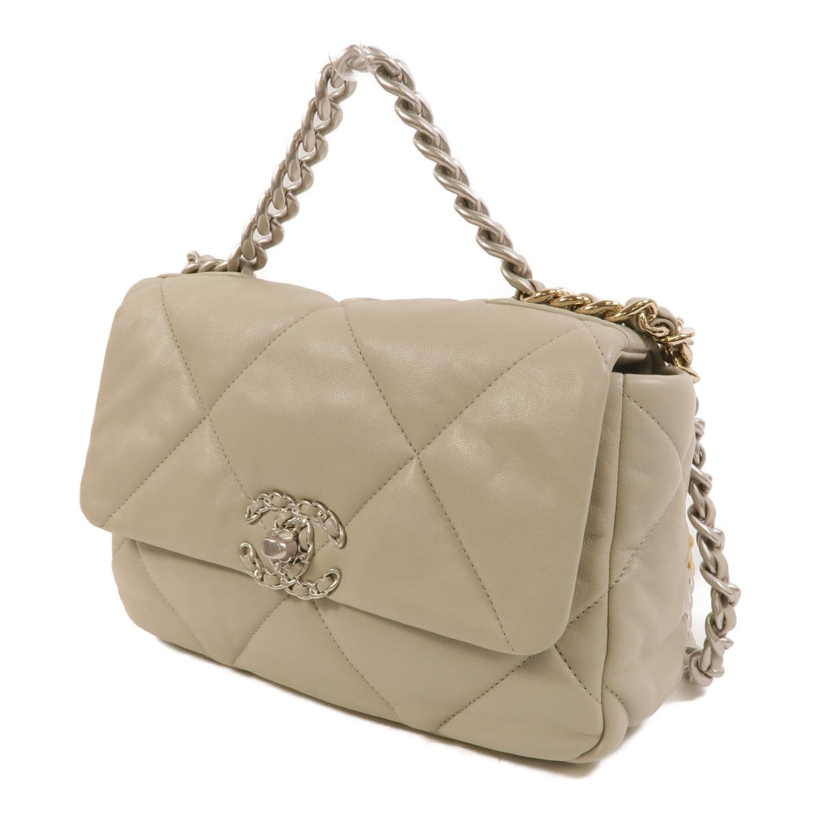 LOUIS VUITTON 2-Way Bag Lambskin
