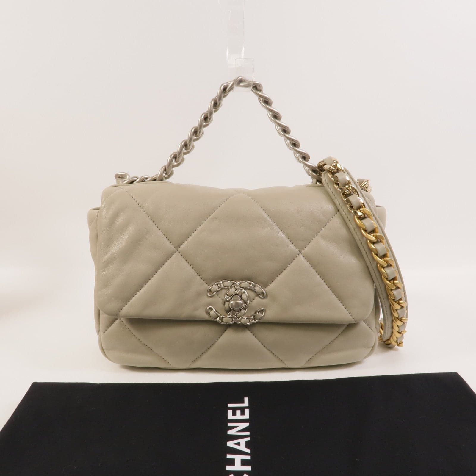 LOUIS VUITTON 2-Way Bag Lambskin