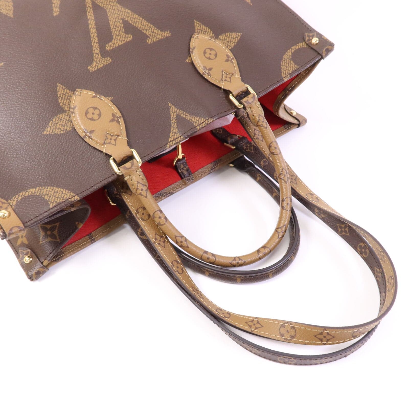 LOUIS VUITTON OnTheGo M45321 2-Way Bag Coated Canvas