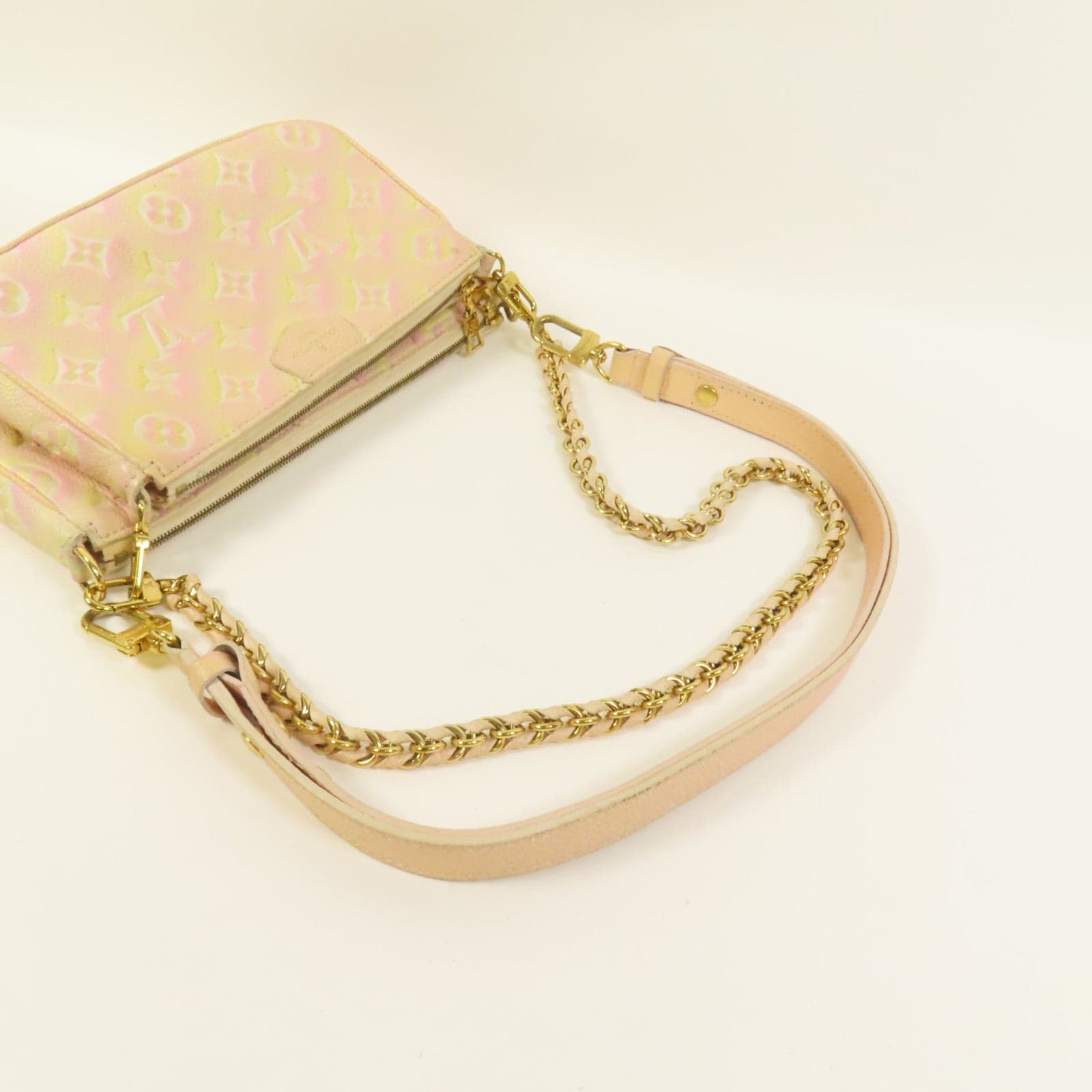 LOUIS VUITTON Multi Pochette M80399 2-Way Bag Calfskin