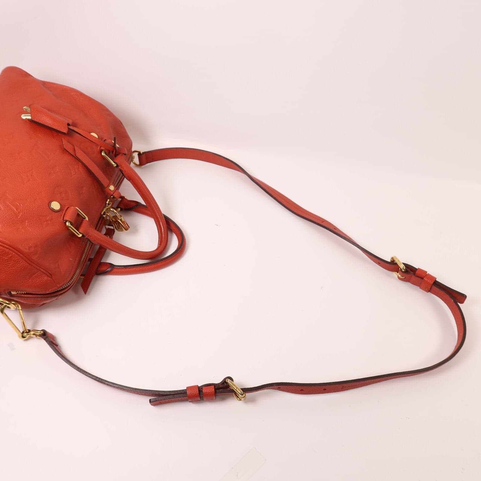 LOUIS VUITTON Speedy Bandouliere M40758 兩用包 牛皮