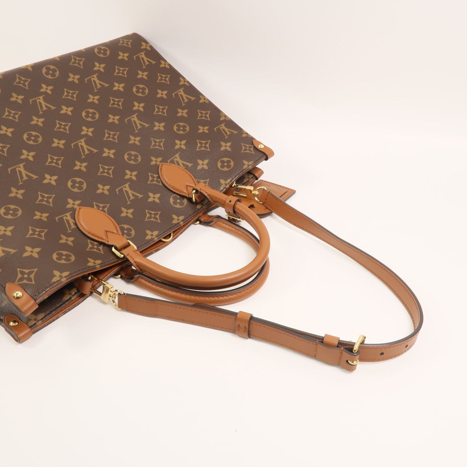 LOUIS VUITTON OnTheGo M14235 肩背包 塗層帆布