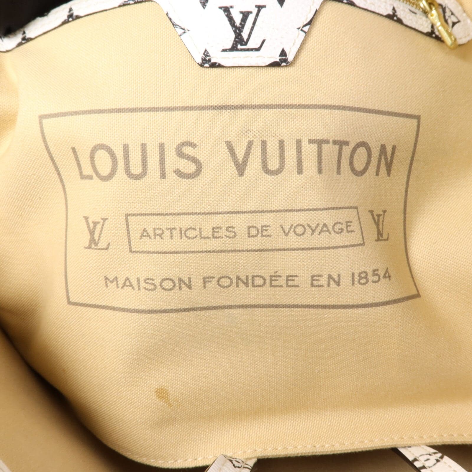LOUIS VUITTON Neverfull M44568 托特包 塗層帆布