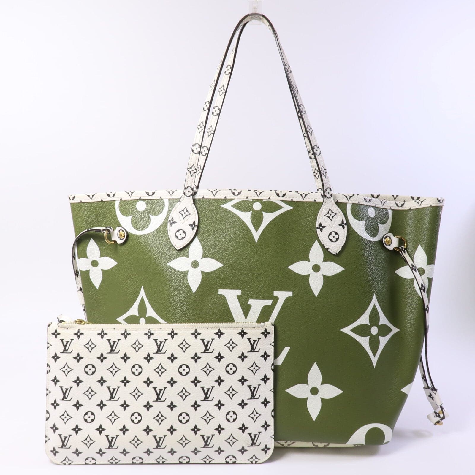 LOUIS VUITTON Neverfull M44568 托特包 塗層帆布