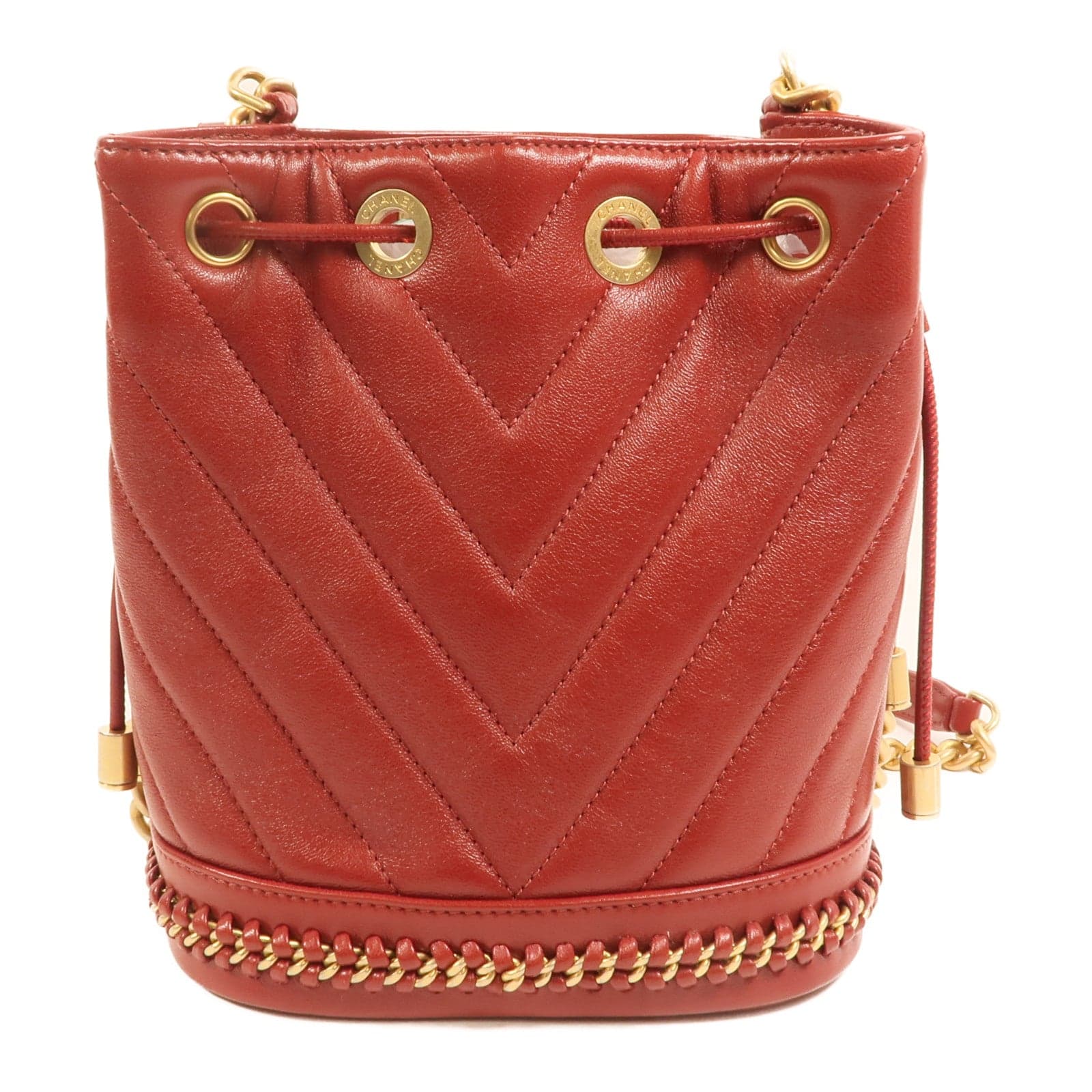 LOUIS VUITTON Bucket 肩背包 牛皮