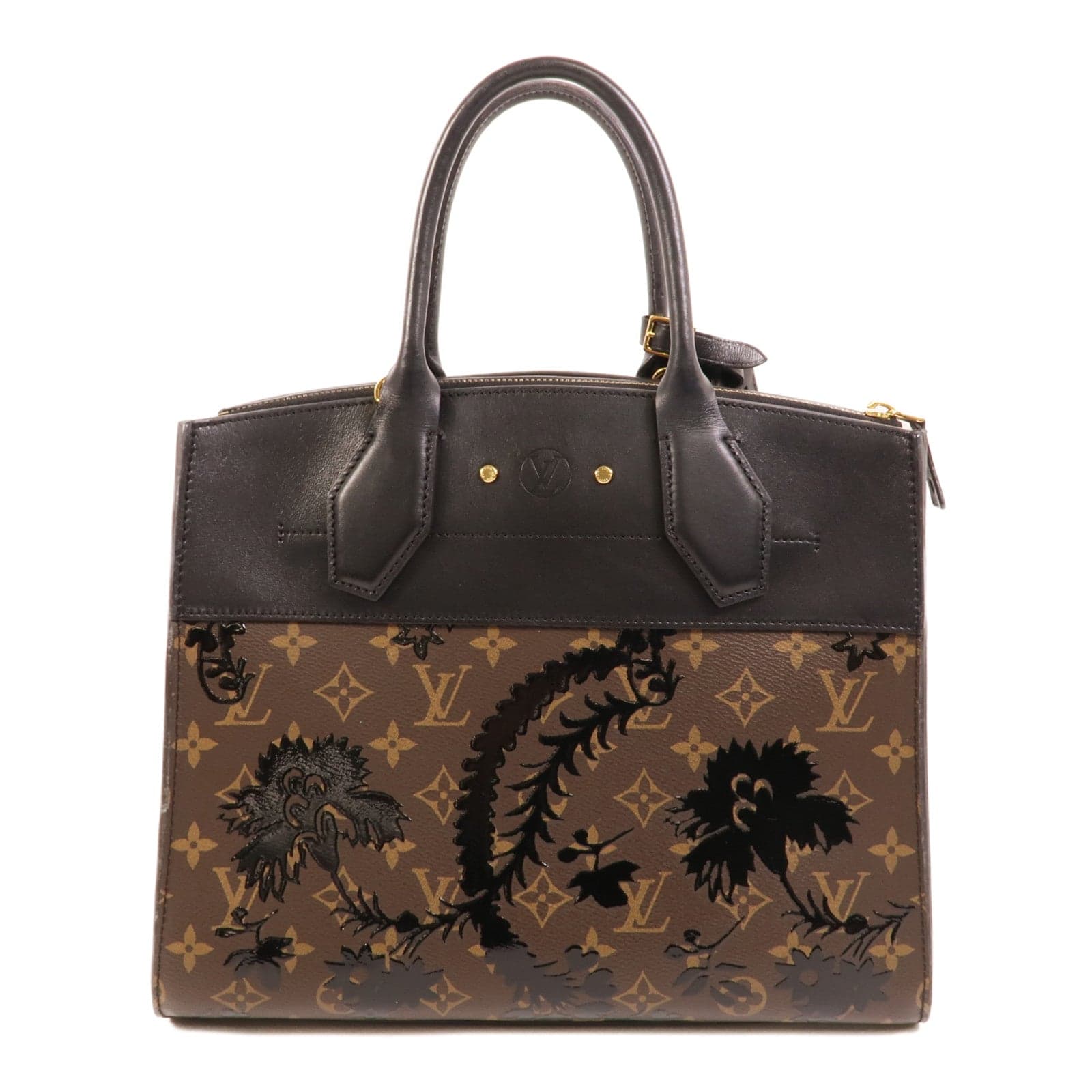 LOUIS VUITTON Steamer M43606 兩用包 塗層帆布