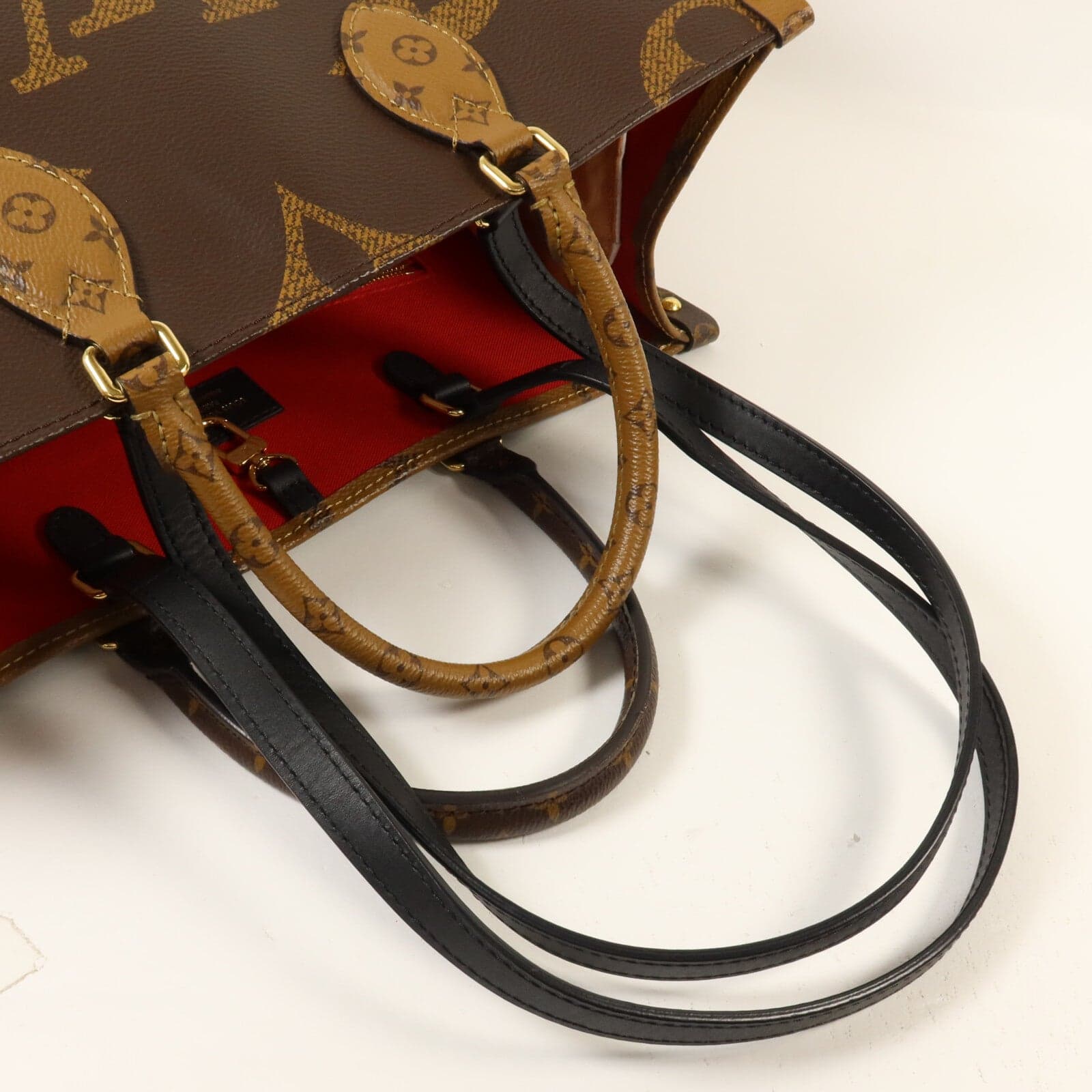 LOUIS VUITTON OnTheGo M45321 2-Way Bag Coated Canvas