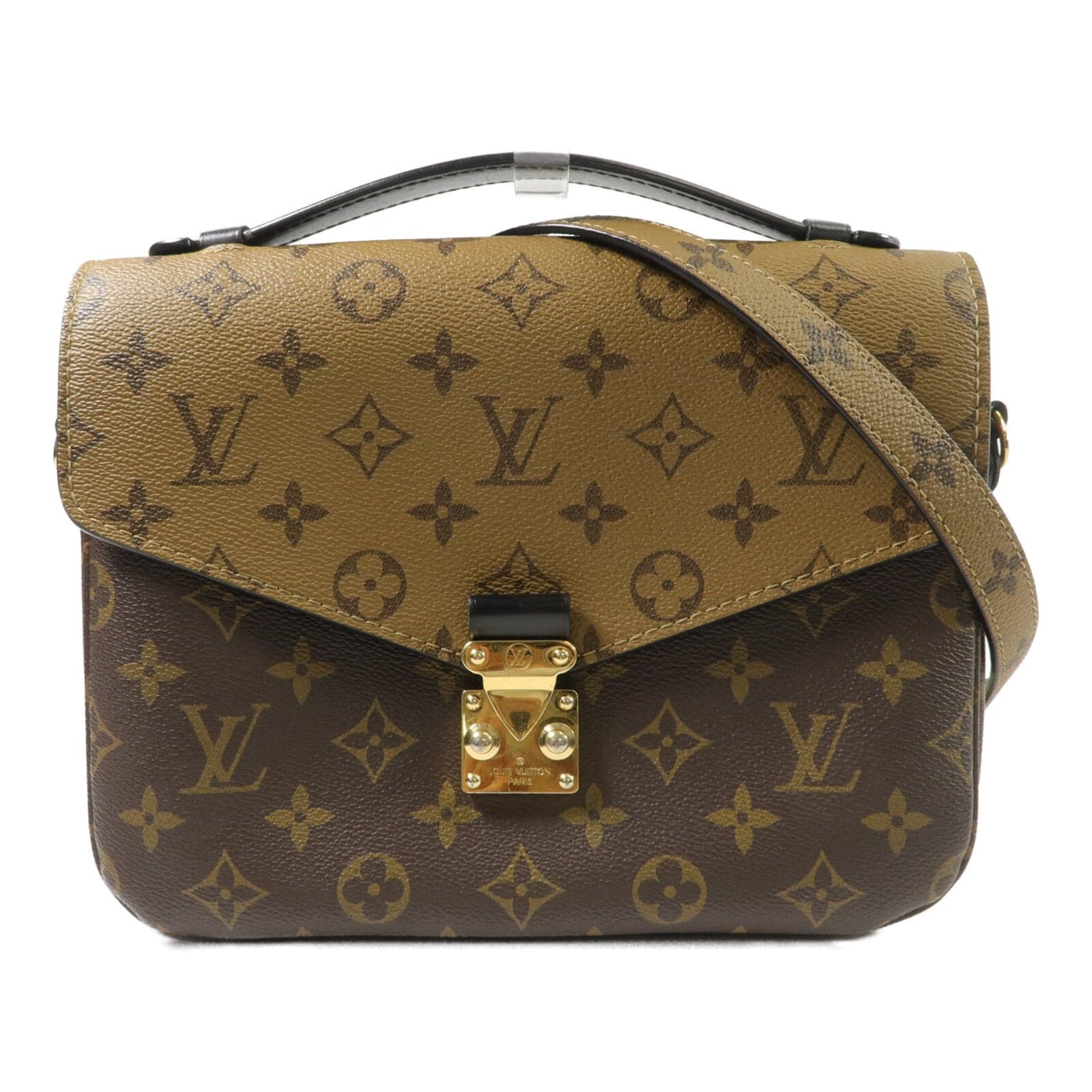 LOUIS VUITTON Pochette Metis M44876 2-Way Bag Coated Canvas