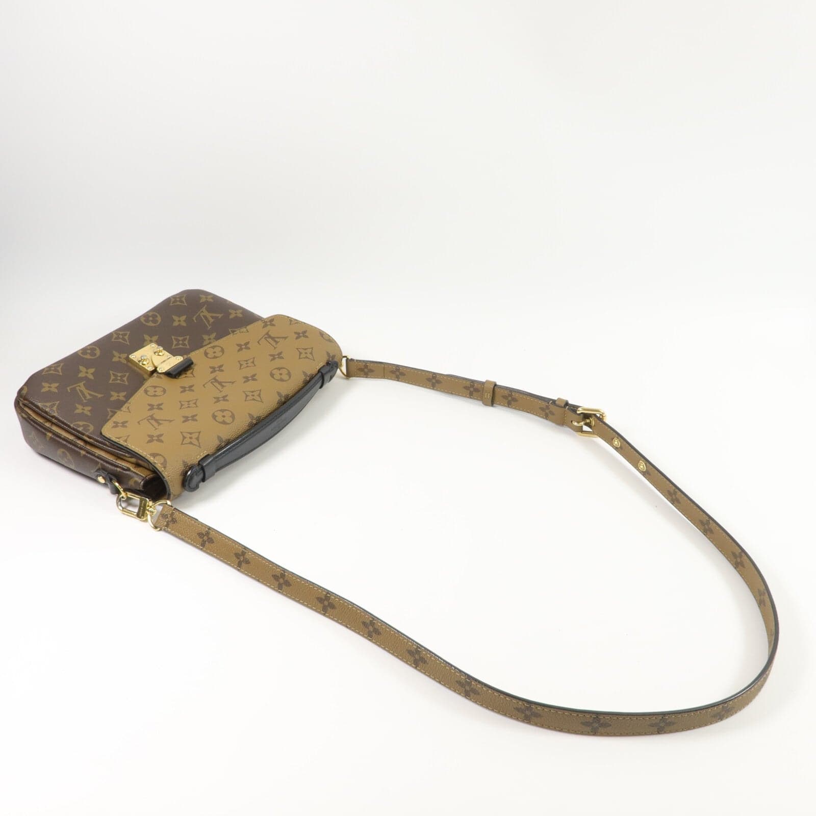 LOUIS VUITTON Pochette Metis M44876 2-Way Bag Coated Canvas