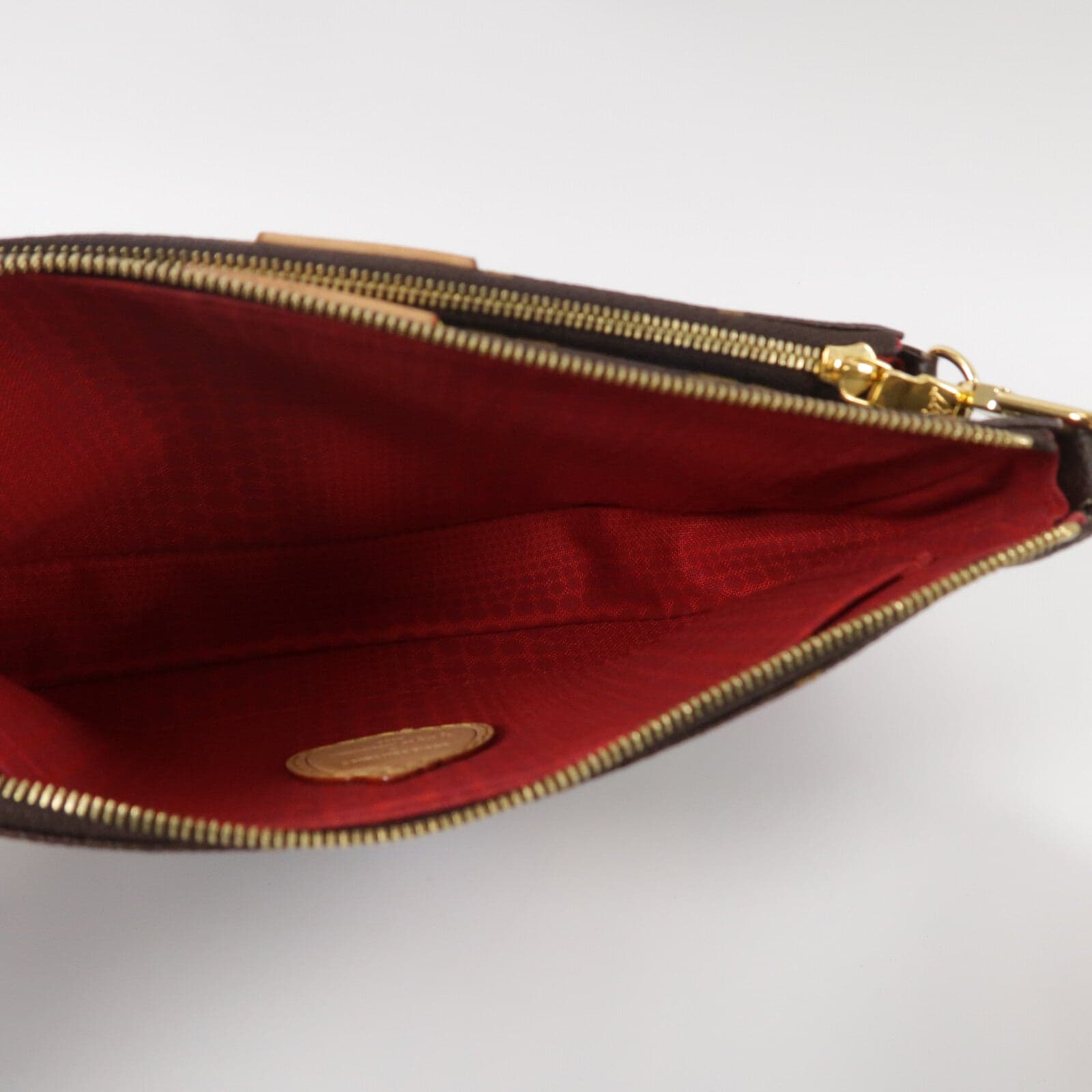 LOUIS VUITTON Multi Pochette M46385 兩用包 塗層帆布