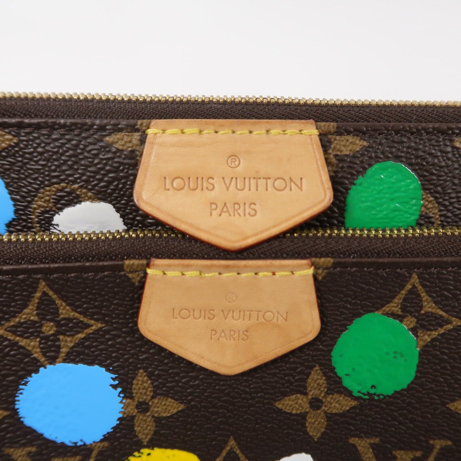 LOUIS VUITTON Multi Pochette M46385 兩用包 塗層帆布