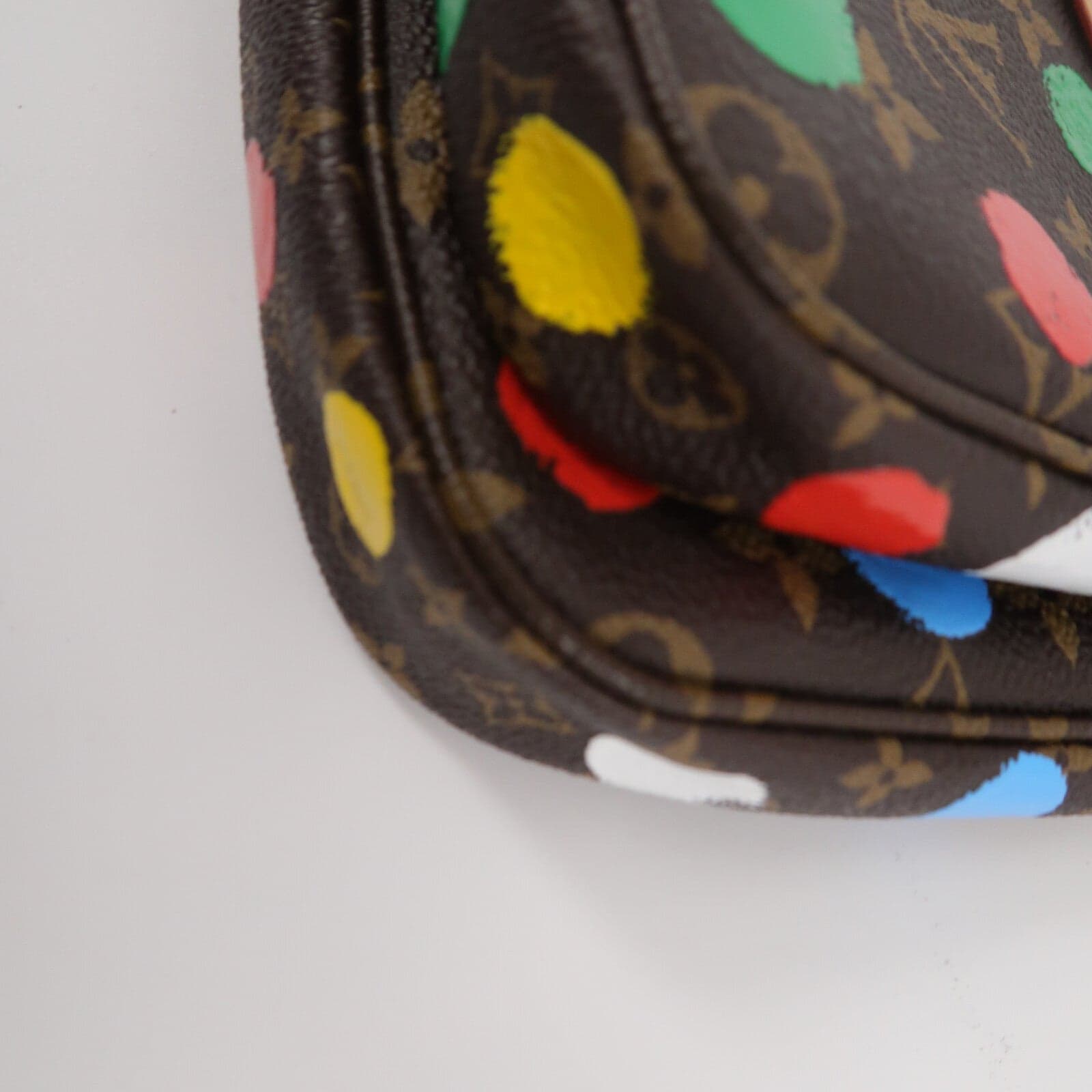 LOUIS VUITTON Multi Pochette M46385 兩用包 塗層帆布