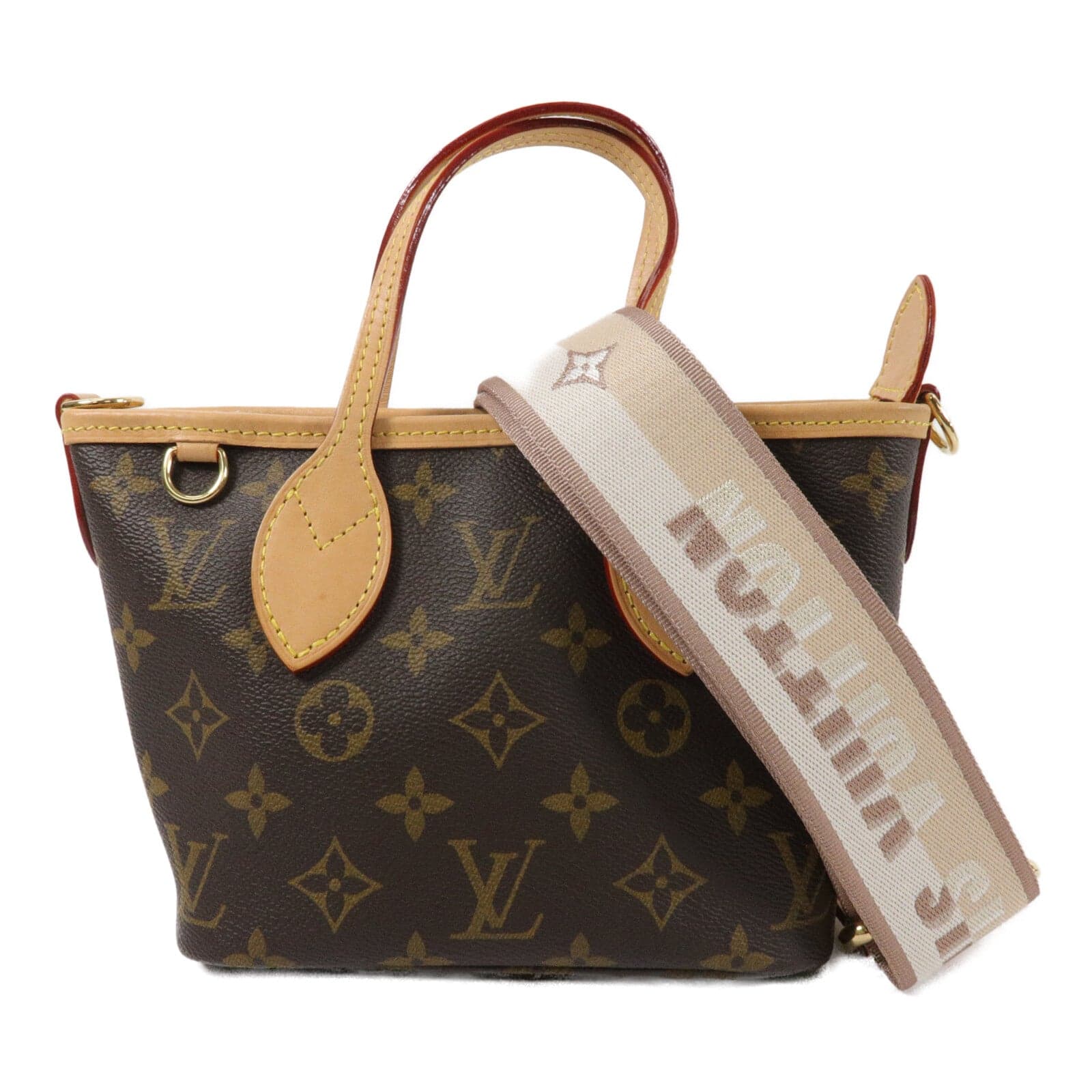 LOUIS VUITTON Neverfull M46705 2-Way Bag Coated Canvas
