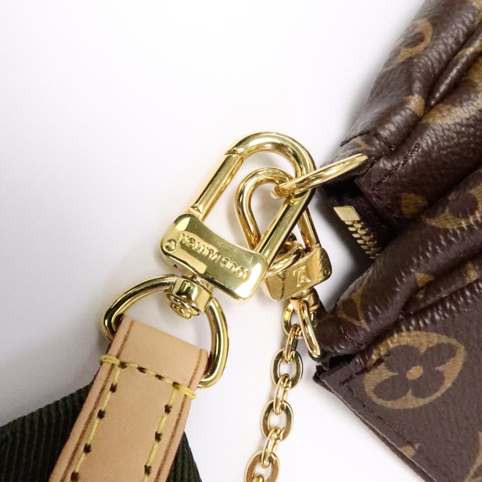 LOUIS VUITTON Multi Pochette M44813 2-Way Bag Coated Canvas