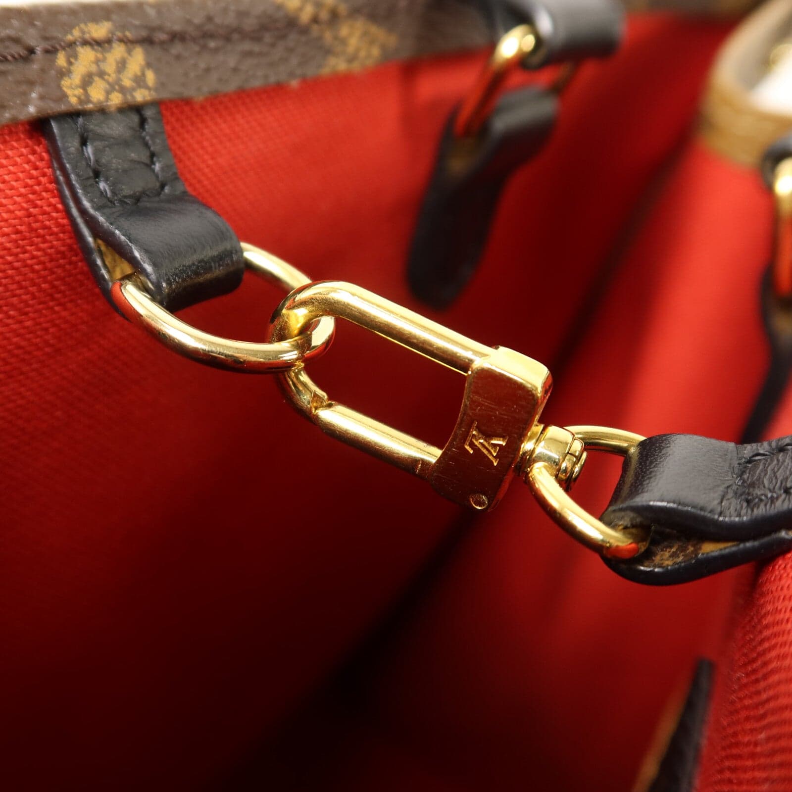 LOUIS VUITTON OnTheGo M45321 2-Way Bag Coated Canvas