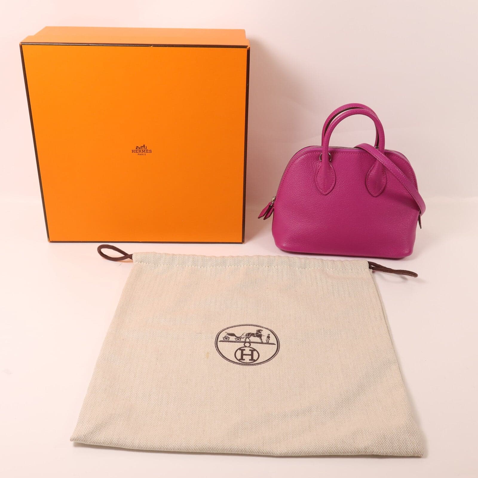 LOUIS VUITTON 2-Way Bag Leather