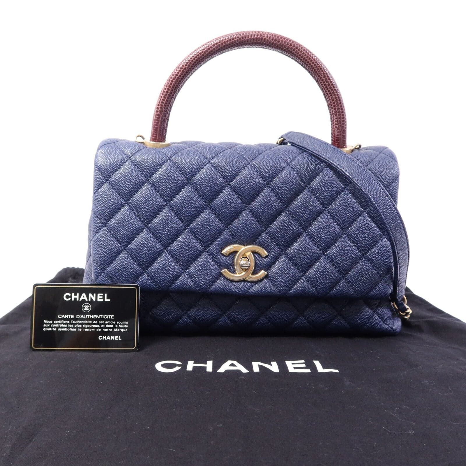 LOUIS VUITTON 2-Way Bag Calfskin