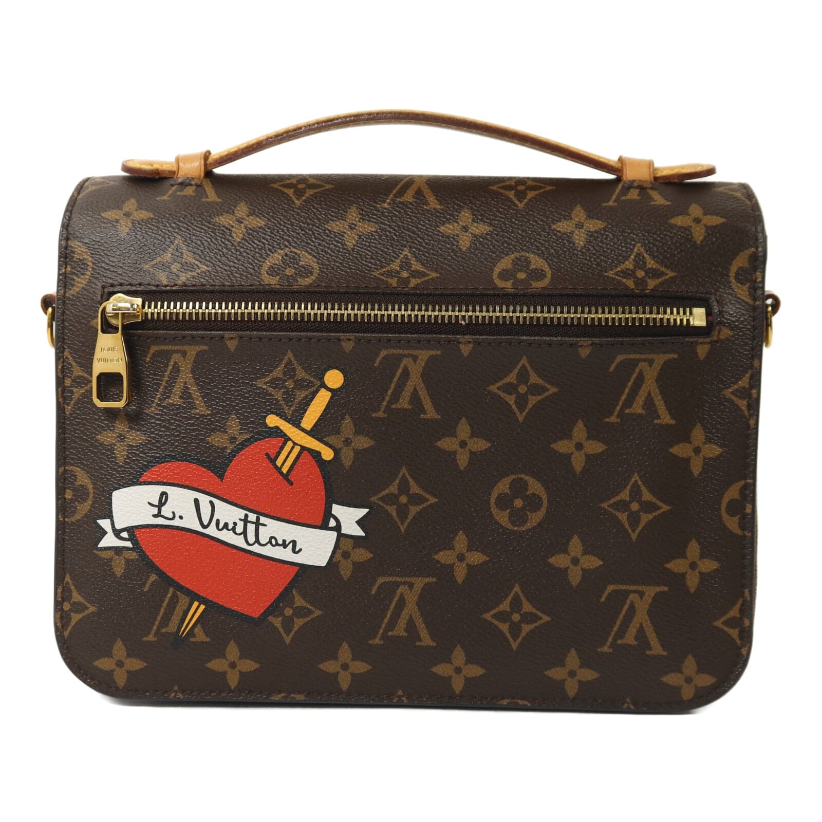 LOUIS VUITTON Pochette Metis M43991 2-Way Bag Coated Canvas