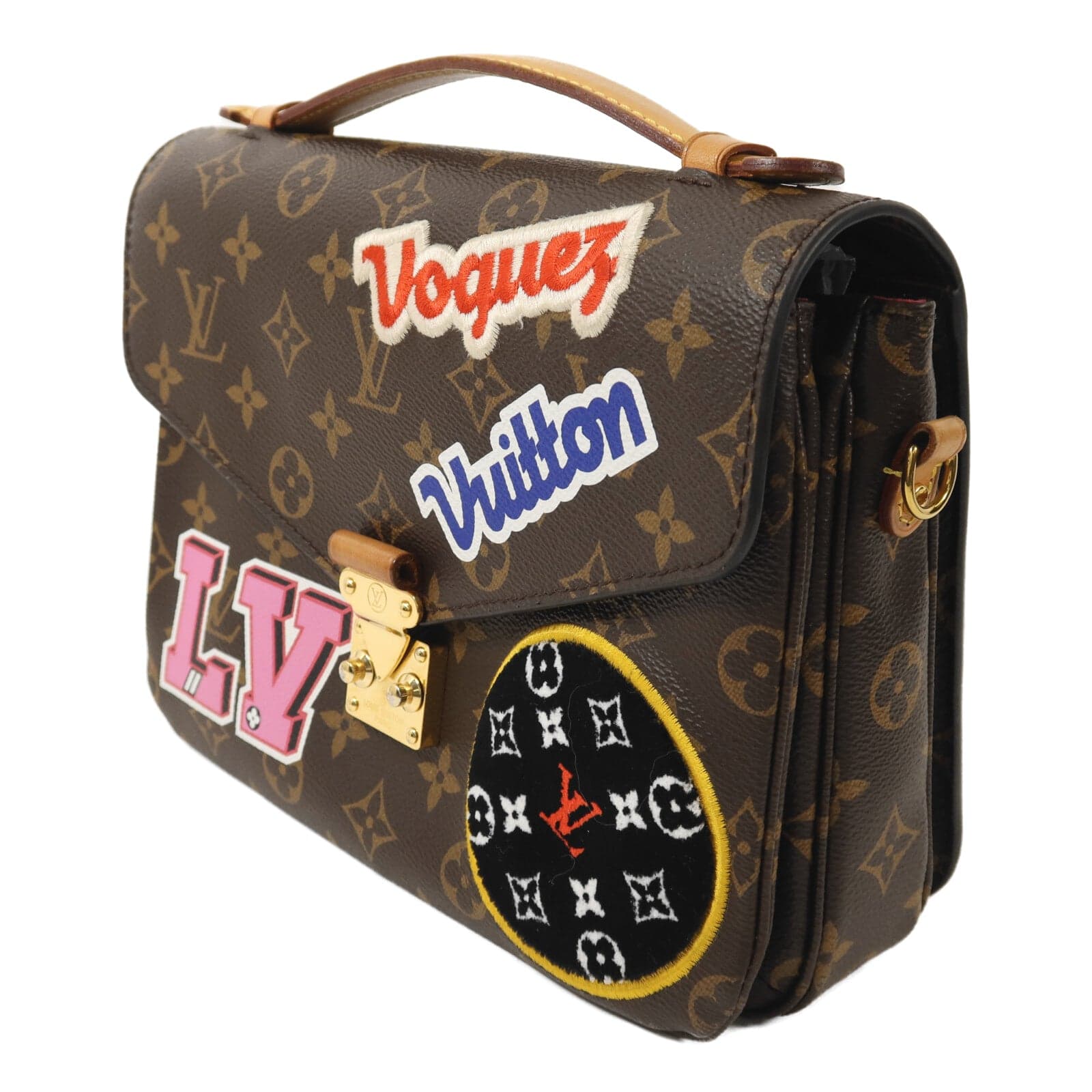 LOUIS VUITTON Pochette Metis M43991 2-Way Bag Coated Canvas