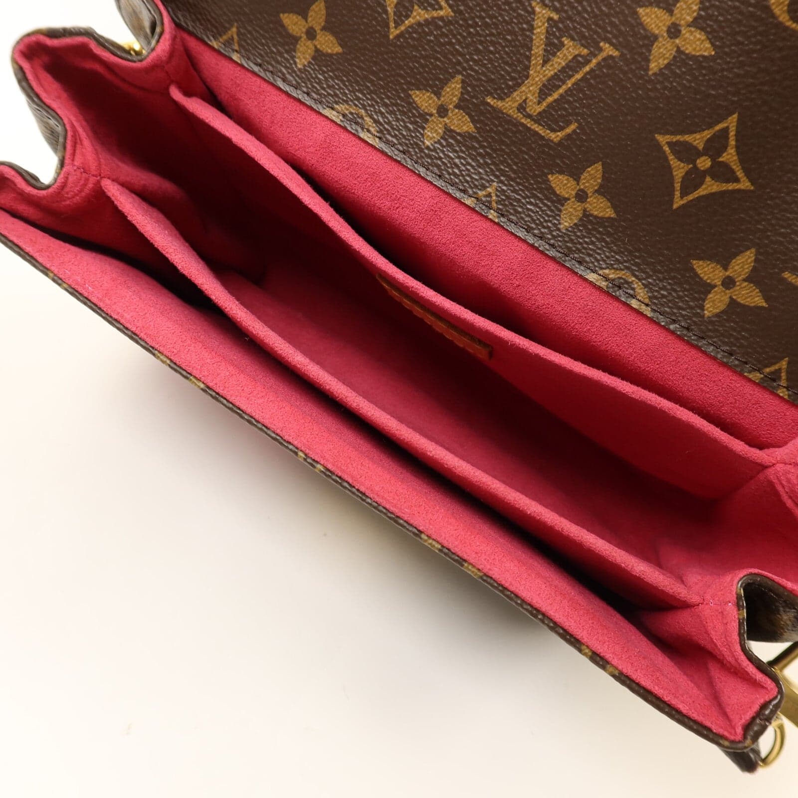 LOUIS VUITTON Pochette Metis M43991 2-Way Bag Coated Canvas