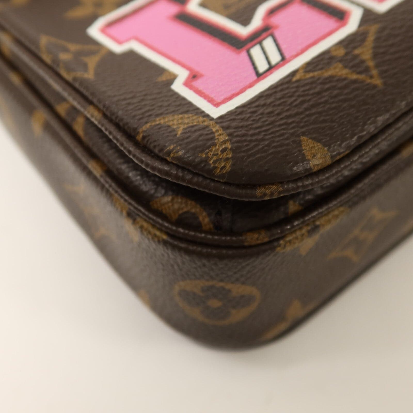LOUIS VUITTON Pochette Metis M43991 2-Way Bag Coated Canvas