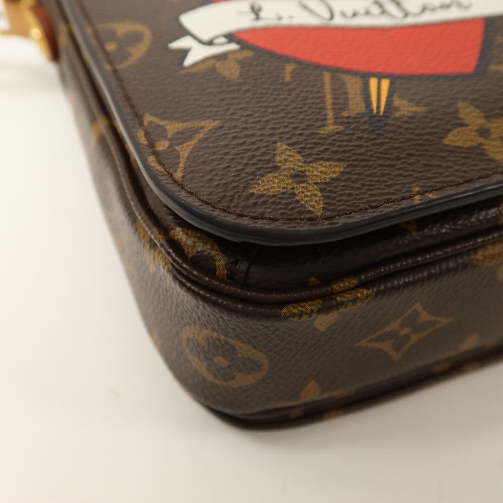 LOUIS VUITTON Pochette Metis M43991 2-Way Bag Coated Canvas