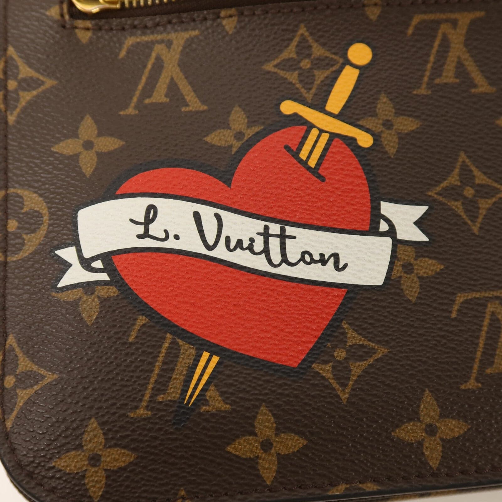 LOUIS VUITTON Pochette Metis M43991 2-Way Bag Coated Canvas