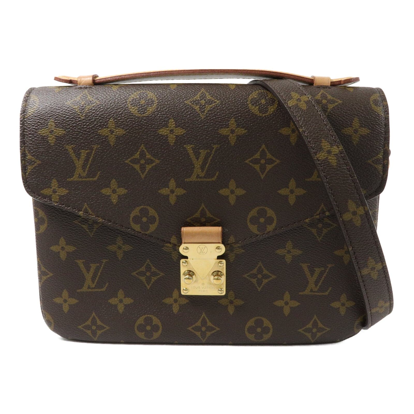LOUIS VUITTON Pochette Metis M44875 2-Way Bag Coated Canvas