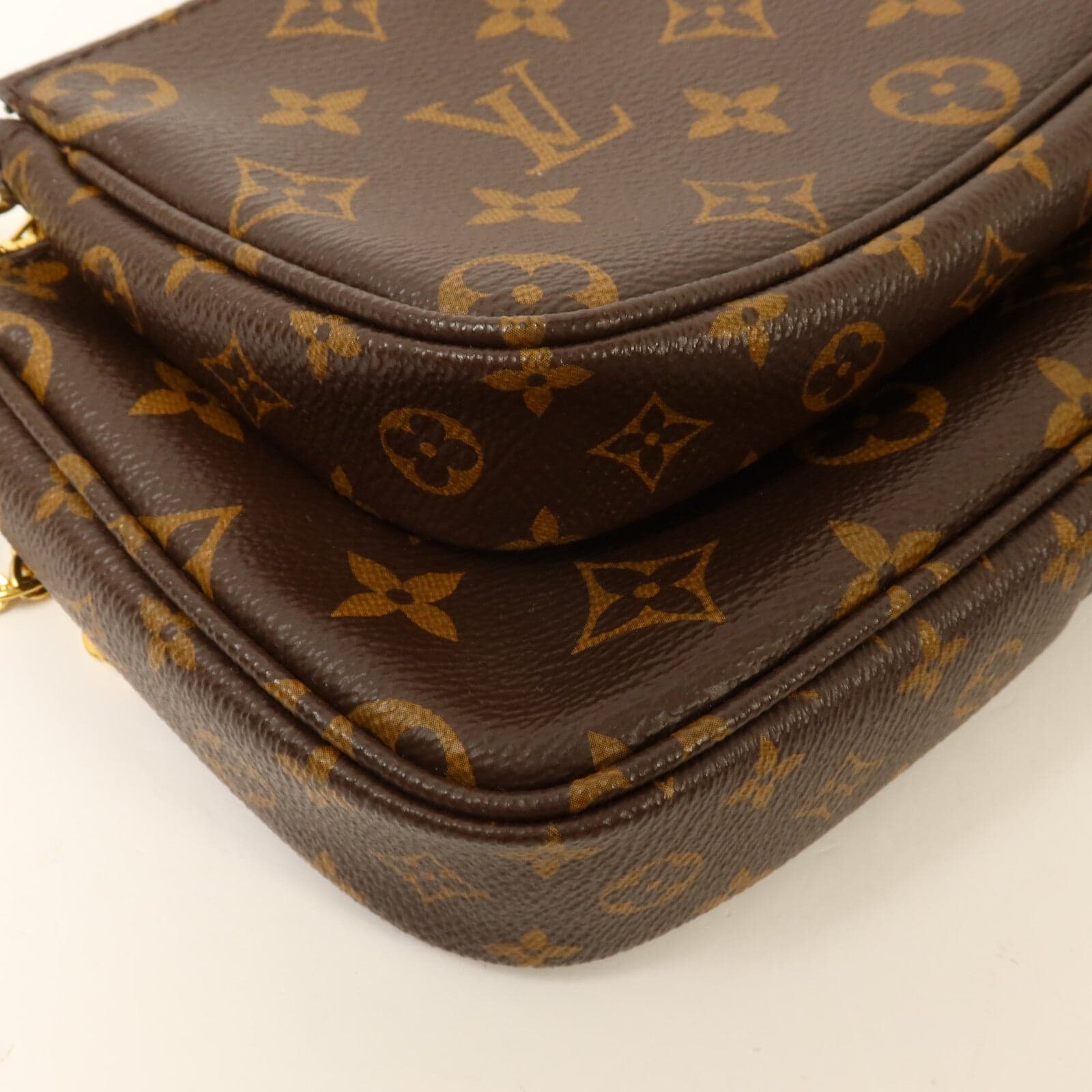 LOUIS VUITTON Multi Pochette M44813 2-Way Bag Coated Canvas