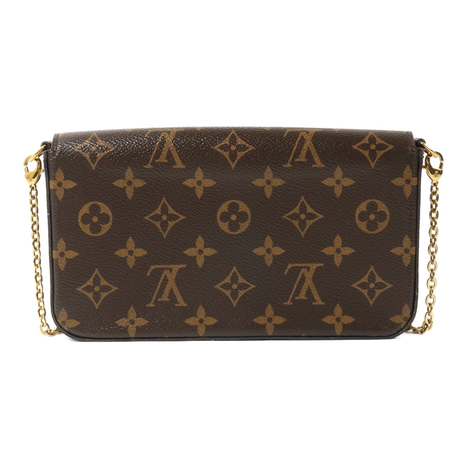 LOUIS VUITTON Felicie M81896 Shoulder Bag Coated Canvas