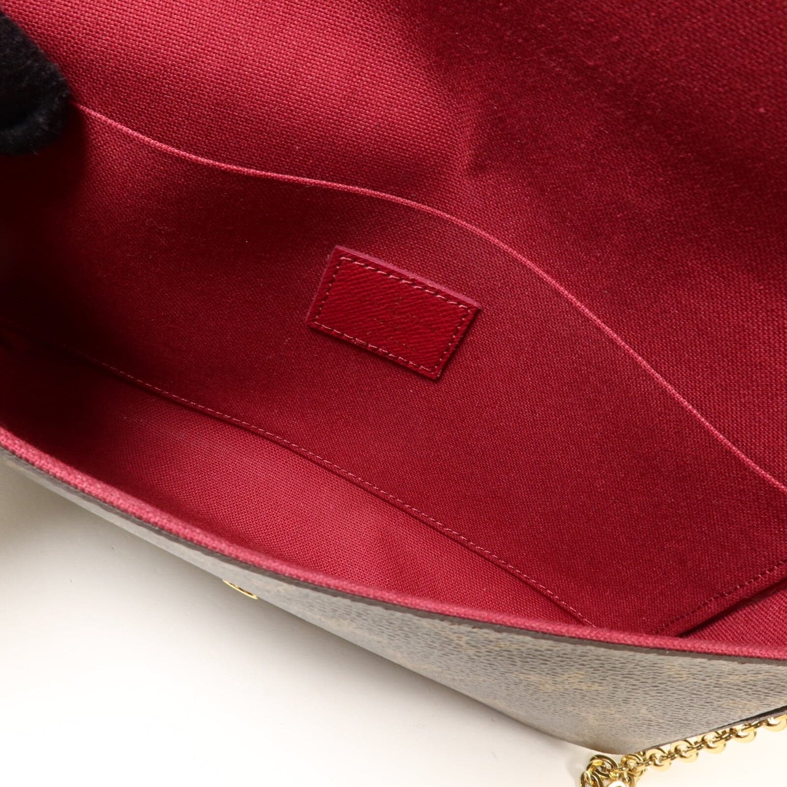 LOUIS VUITTON Felicie M81896 Shoulder Bag Coated Canvas
