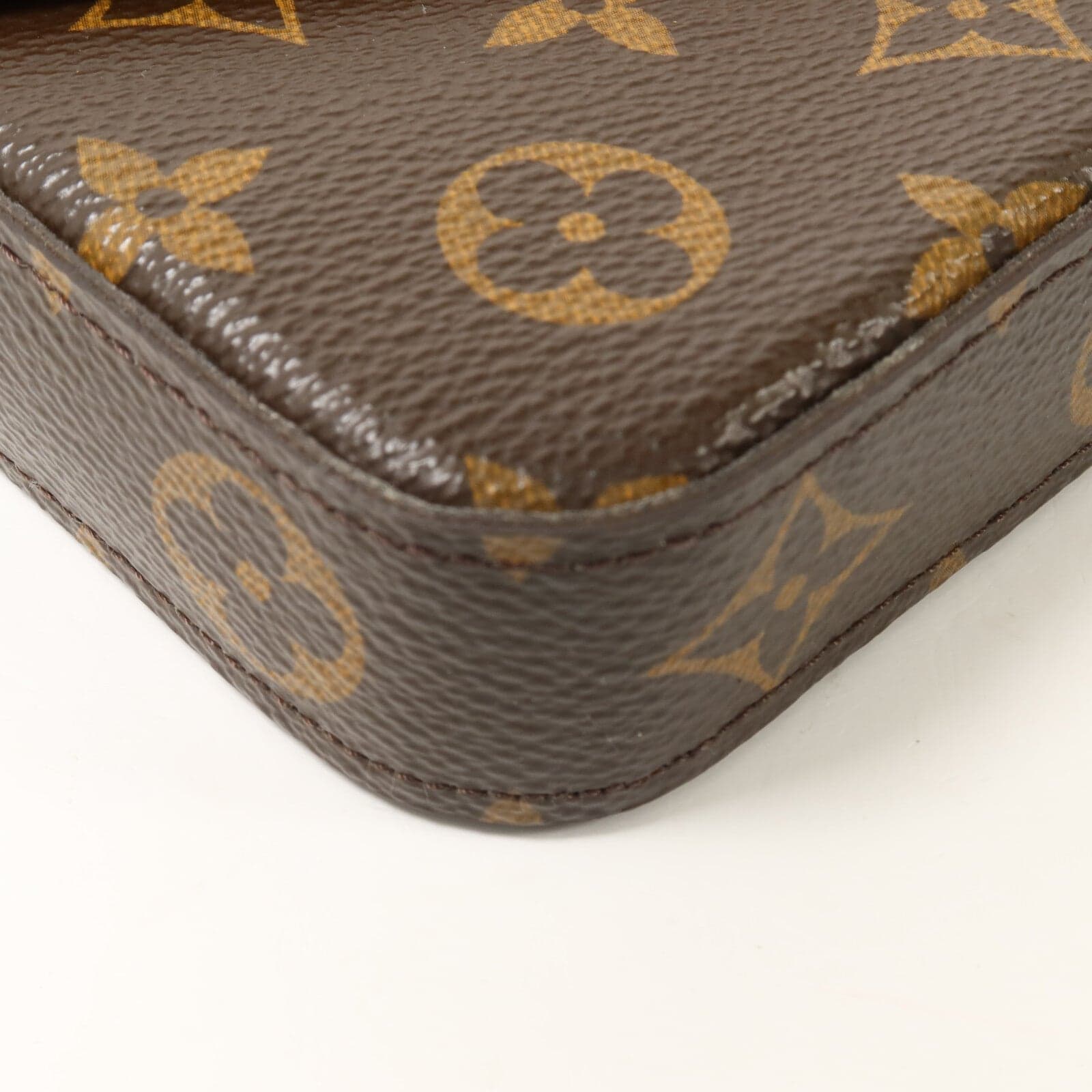 LOUIS VUITTON Felicie M81896 Shoulder Bag Coated Canvas