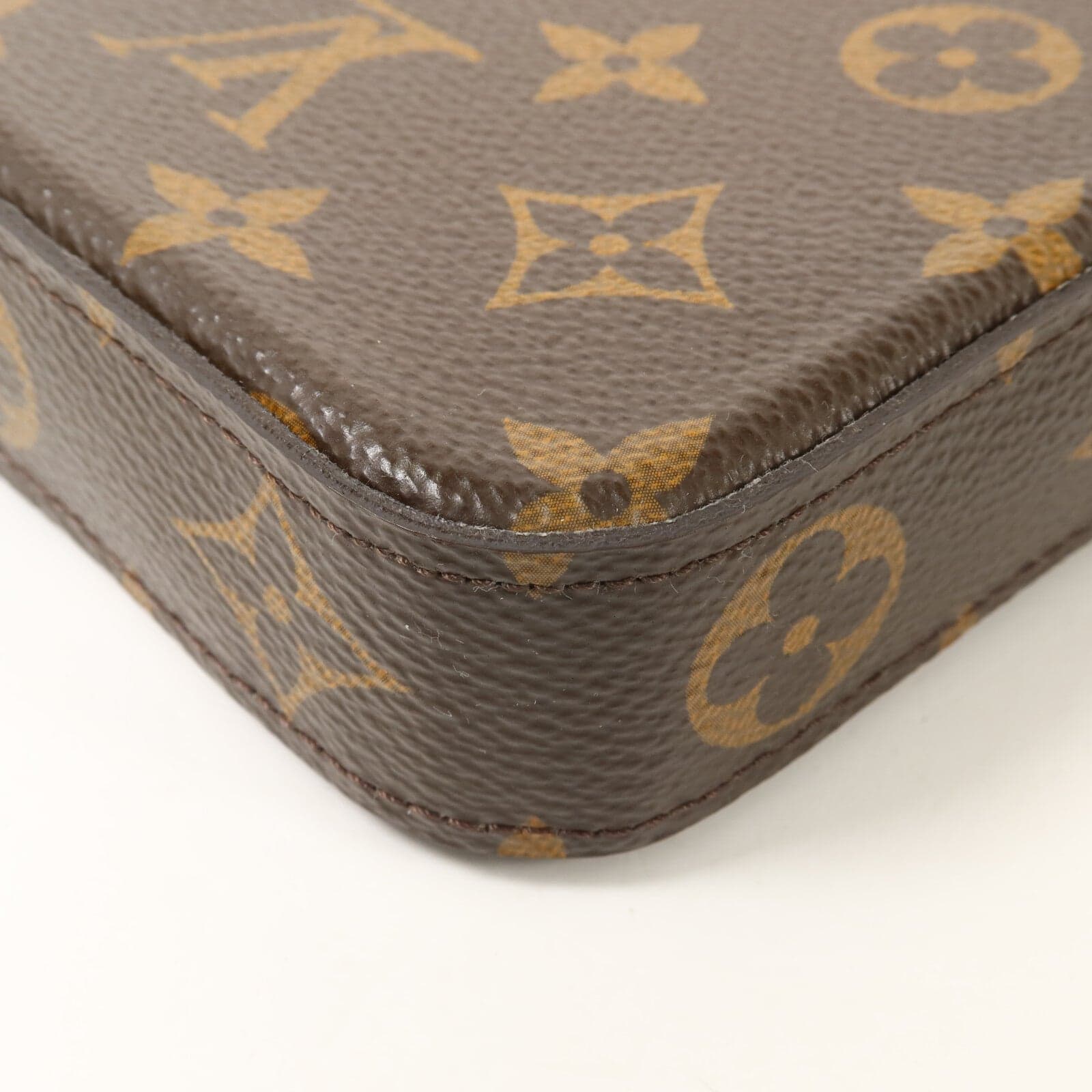 LOUIS VUITTON Felicie M81896 Shoulder Bag Coated Canvas