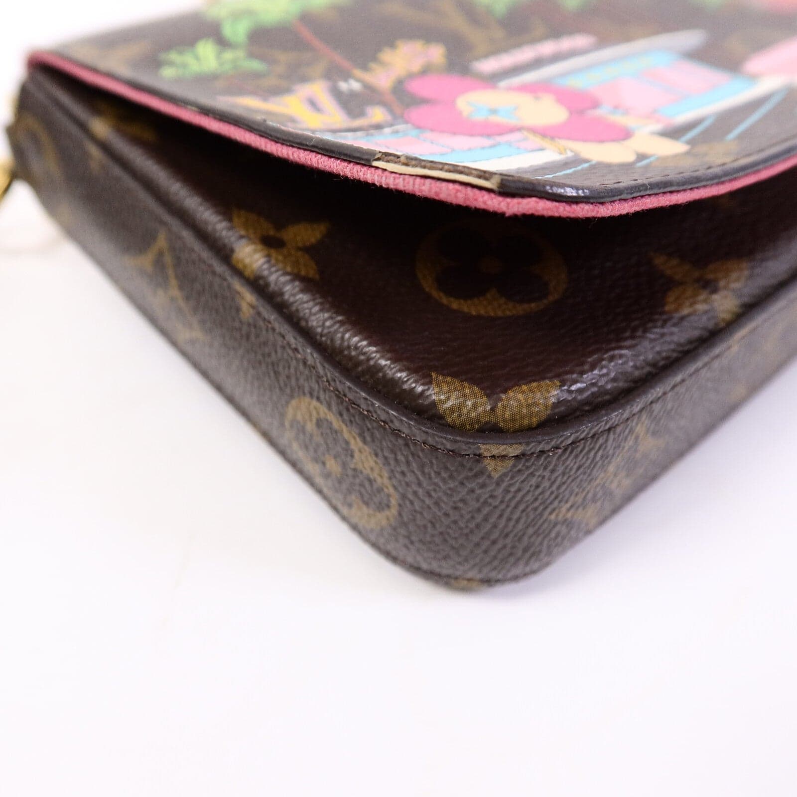 LOUIS VUITTON Felicie M80859 肩背包 塗層帆布
