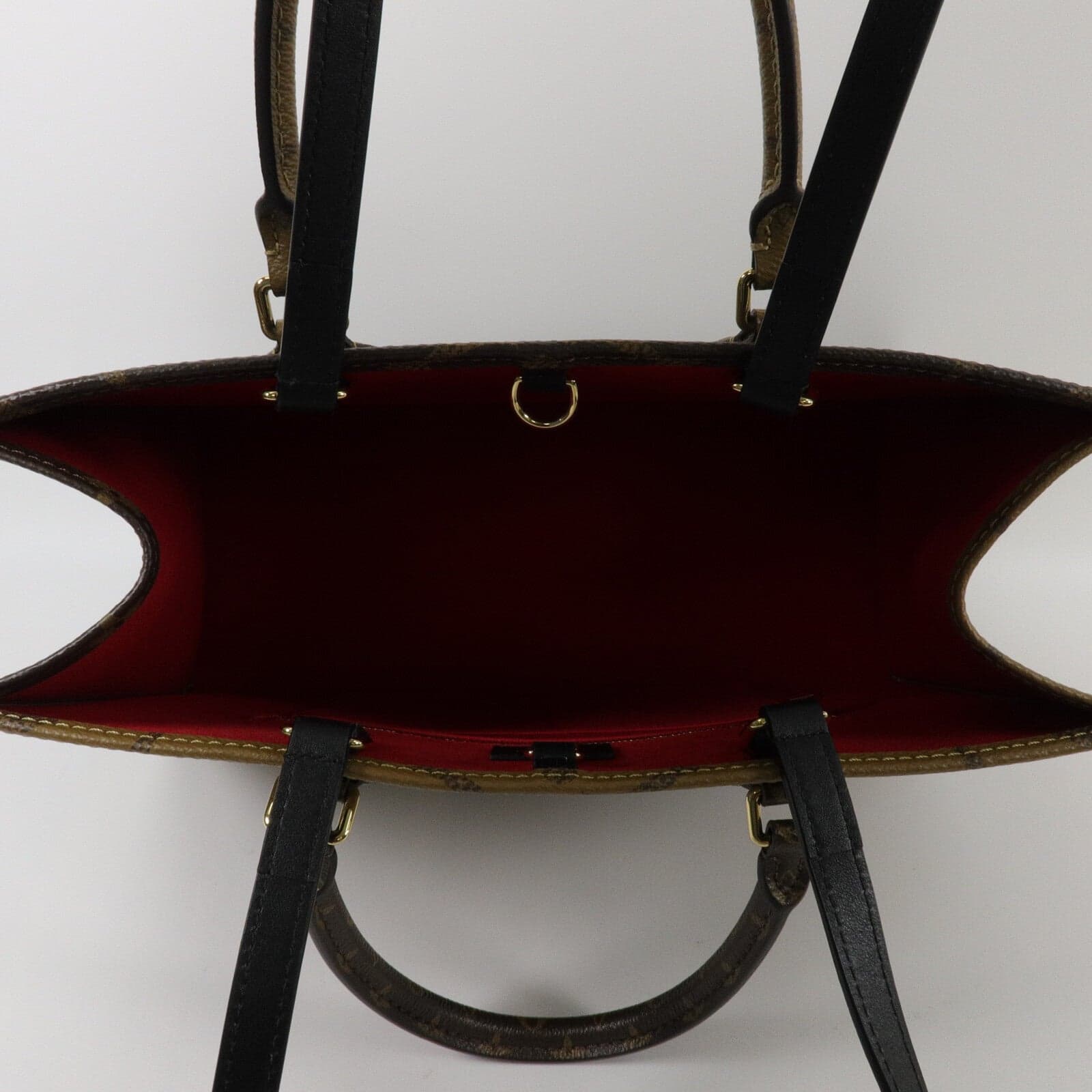 LOUIS VUITTON OnTheGo M45321 2-Way Bag Coated Canvas