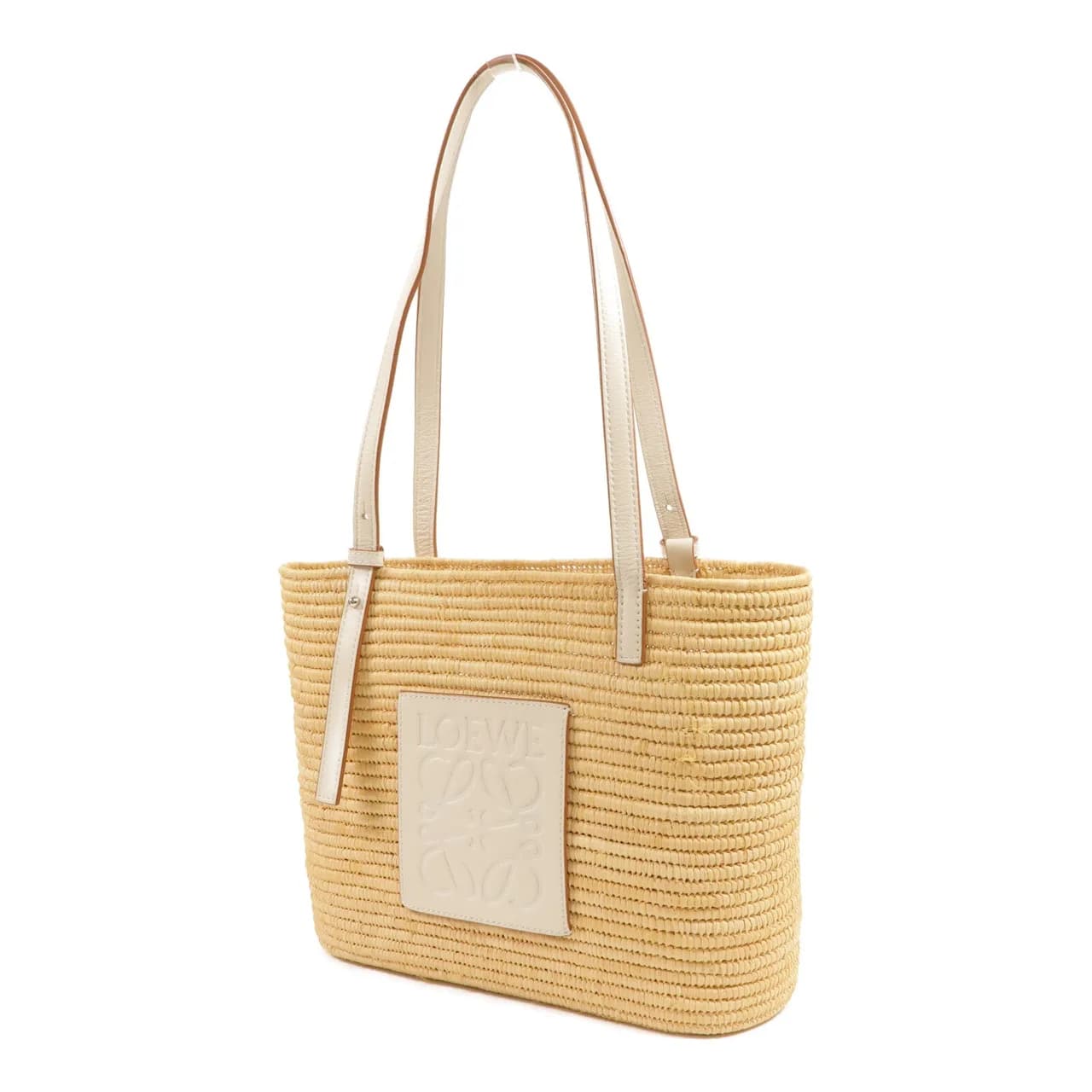 LOEWE 托特包 x Raffia